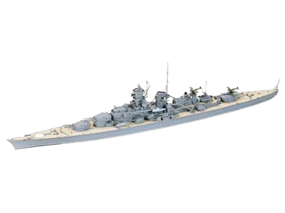 German Battlecruiser Gneisenau 1:700 Tamiya 77520