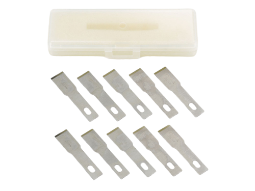 Replacement Blade (Chisel, 10pcs.) for Modelers Knife PRO Tamiya 74101