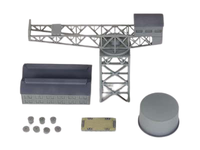 Zdjęcie główne produktu Scenery Accessory Harbor Set 1:700 Tamiya 31510