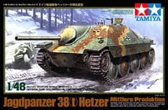 Jagdpanzer 38(t) Hetzer (Mid production) 1:48 Tamiya 32511