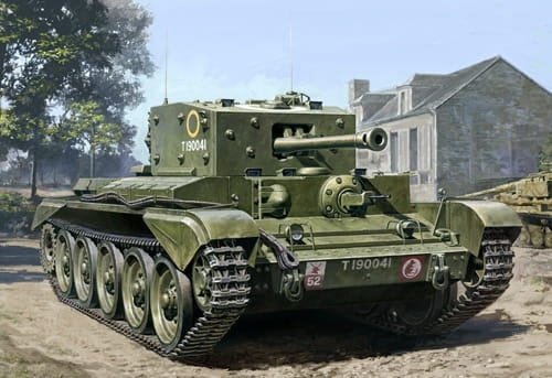 Zdjęcie dodatkowe produktu Cromwell Mk.IV British Cruiser Tank Mk.VIII 1:48 Tamiya 32528