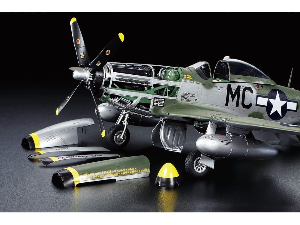 Zdjęcie dodatkowe produktu P-51D Mustang (North American) 1:32 Tamiya 60322