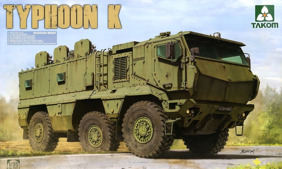 Zdjęcie główne produktu Typhoon K - Russian MRAP 1:35 Takom 2082