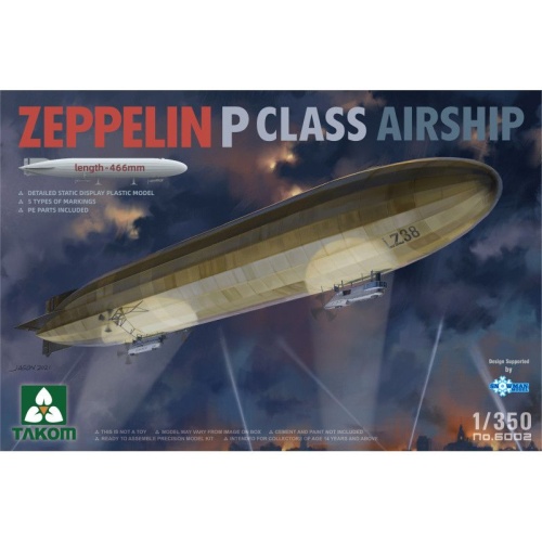 Zeppelin P Class Airship 1:350 Takom 6002