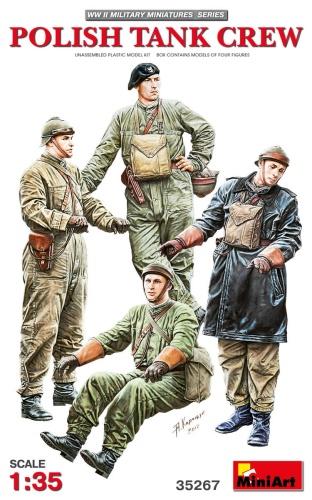 Polish Tank Crew 1:35 MiniArt 35267