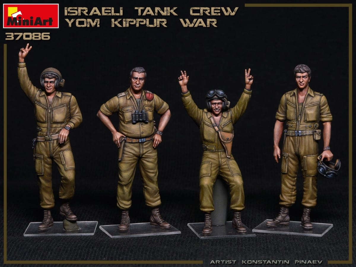 Zdjęcie dodatkowe produktu Israeli Tank Crew (Yum Kippur War) 1:35 MiniArt 37086