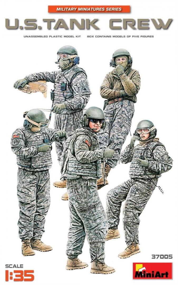 Zdjęcie główne produktu US Tank Crew 1:35 MiniArt 37005