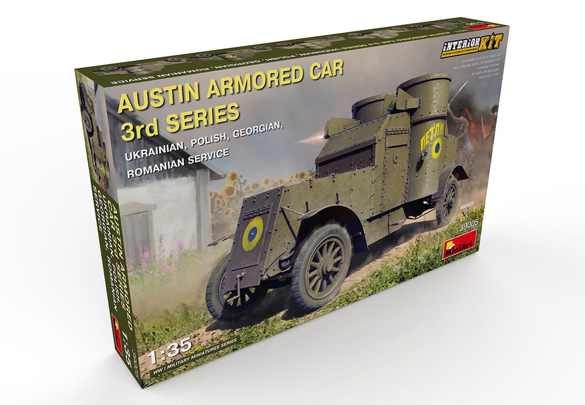 Zdjęcie dodatkowe produktu Austin Armored Car 3rd Series 1:35 MiniArt 39005