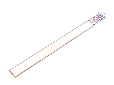 Zdjęcie główne produktu Pręt plastikowy kwadratowy bok 5mm, dł. 40cm (6szt) Tamiya 70131