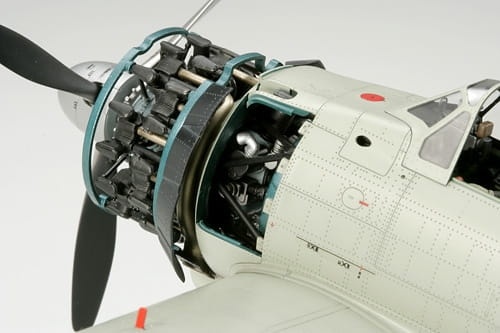 Zdjęcie dodatkowe produktu Mitsubishi A6M2b Zero Fighter (Zeke) 1:32 Tamiya 60317