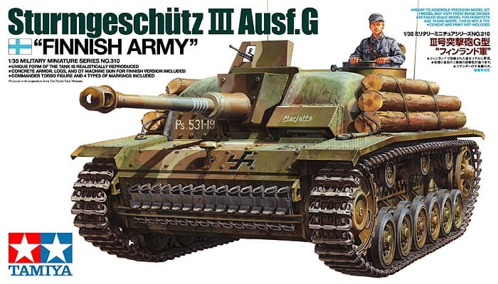 Zdjęcie główne produktu StuG III Ausf.G Finnish Army 1:35 Tamiya 35310