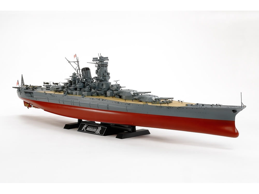 Zdjęcie dodatkowe produktu Musashi Japanese Battleship 1:350 Tamiya 78031