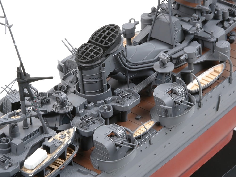 Zdjęcie dodatkowe produktu Japanese Aircraft Carrying Cruiser Mogami 1:350 Tamiya 78021