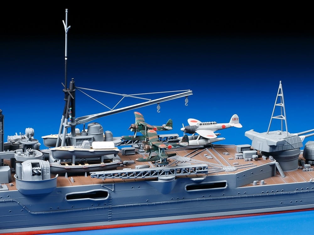 Zdjęcie dodatkowe produktu Japanese Heavy Cruiser Mogami 1:350 Tamiya 78023