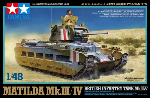 Matilda Mk.III/IV British Infantry Tank 1:48 Tamiya 32572