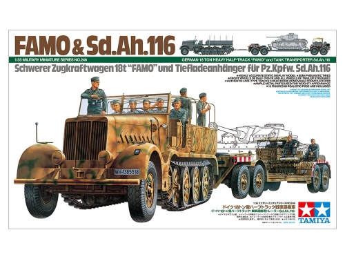 FAMO and Sd.Ah.116 1:35 Tamiya 35246