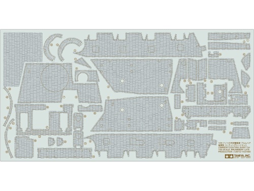 Zimmerit for 1/35 Brummbar Late Production Tamiya 12673