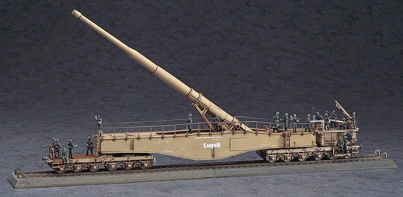 Zdjęcie dodatkowe produktu Niemieckie działo kolejowe K5(E) Leopold 1:72 Hasegawa MT58