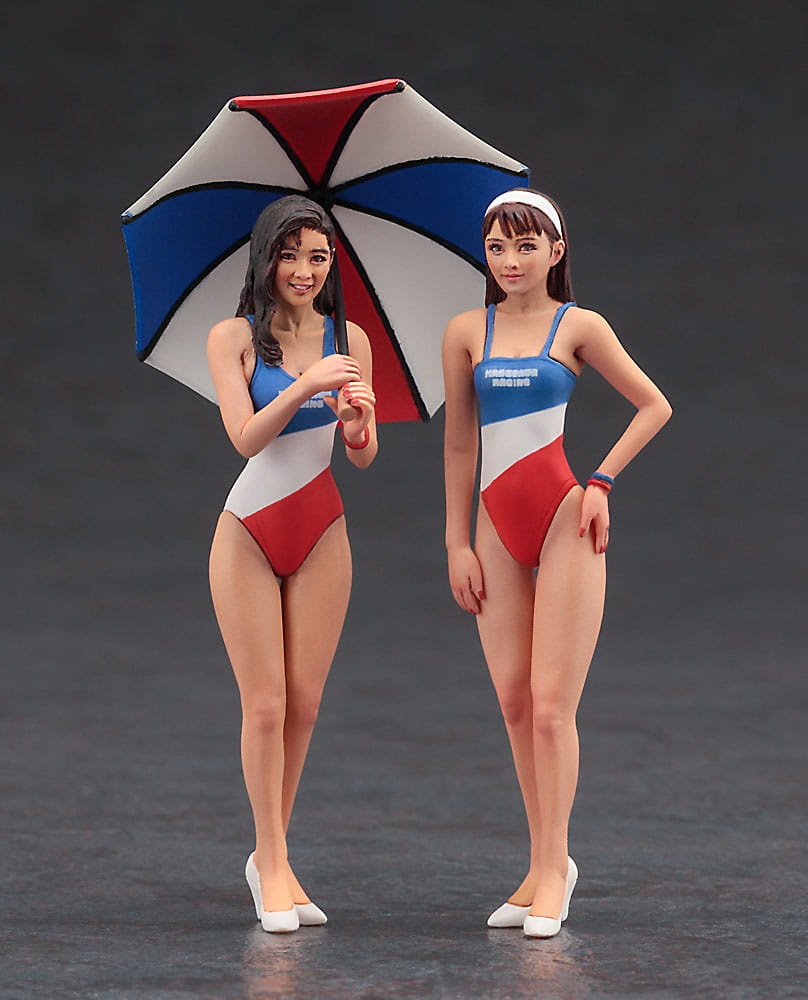 Zdjęcie dodatkowe produktu Paddock Girls Figure 90's 1:24 Hasegawa FC03