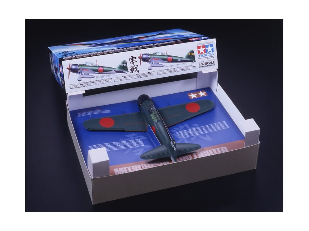 Zdjęcie dodatkowe produktu Mitsubishi A6M5 Zero Fighter Model 52 (Zeke) 1:32 Tamiya 60318