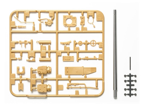 Jagdpanzer IV /70 (V) Lang Metal Gun Barrel Set 1:35 Tamiya 12660