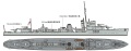 Zdjęcie dodatkowe produktu Royal Australian Navy Destroyer Vampire 1:700 Tamiya 31910