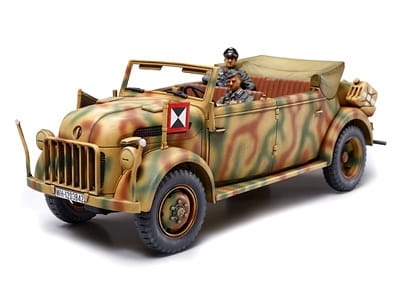 Zdjęcie dodatkowe produktu German Steyr Type 1500A Kommandeurwagen 1:48 Tamiya 32553