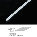Zdjęcie dodatkowe produktu Kątownik (L) plastikowy 3x3mm, gr. 1mm, dł. 40cm (5szt) Tamiya 70199