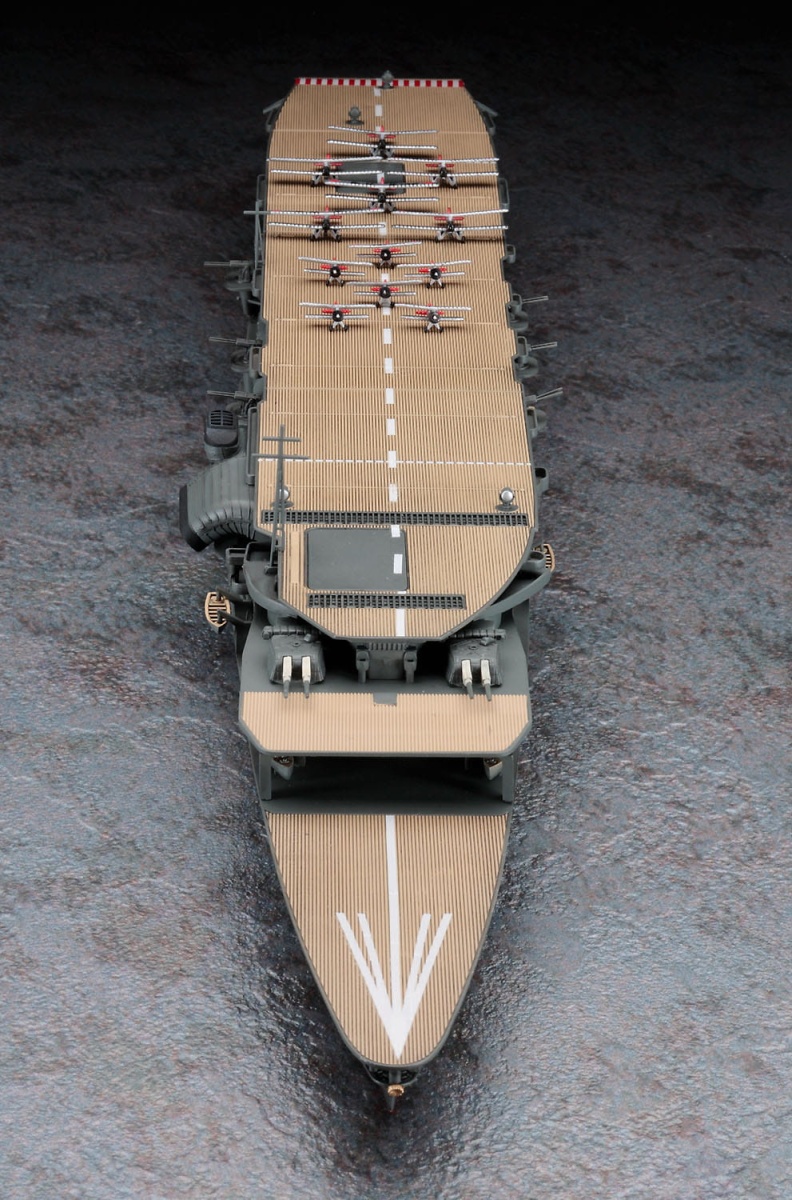 Zdjęcie dodatkowe produktu Akagi Three Flight Deck lotniskowiec 1:700 Hasegawa WL220