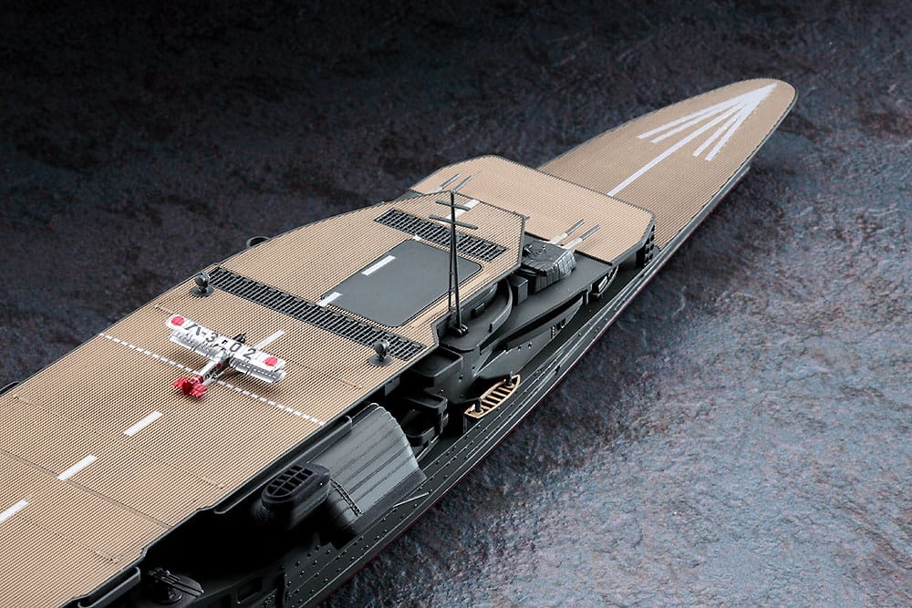 Zdjęcie dodatkowe produktu Akagi Three Flight Deck lotniskowiec 1:700 Hasegawa WL220