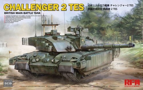 Challenger 2 TES (British Main Tank) 1:35 Rye Field Model 5039