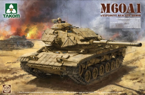 M60A1 w/ERA 1:35 Takom 2113