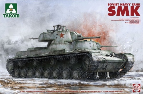 Soviet Heavy Tank SMK 1:35 Takom 2112