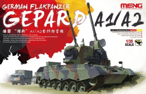 Gepard German Flakpanzer 1:35 Meng TS-030