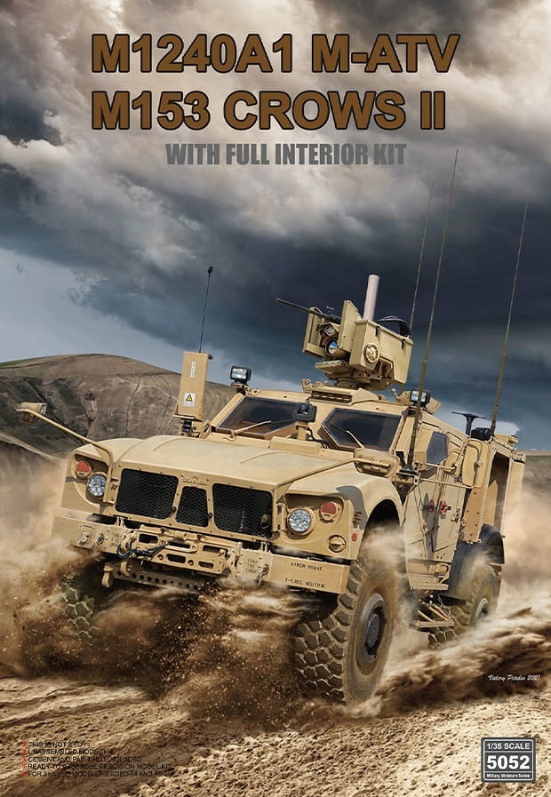 Zdjęcie główne produktu M1240A1 M-ATV/M153 CROWS II 1:35 Rye Field Model 5052