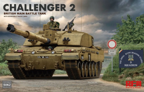 Challenger 2 British Main Battle Tank 1:35 Rye Field Model 5062
