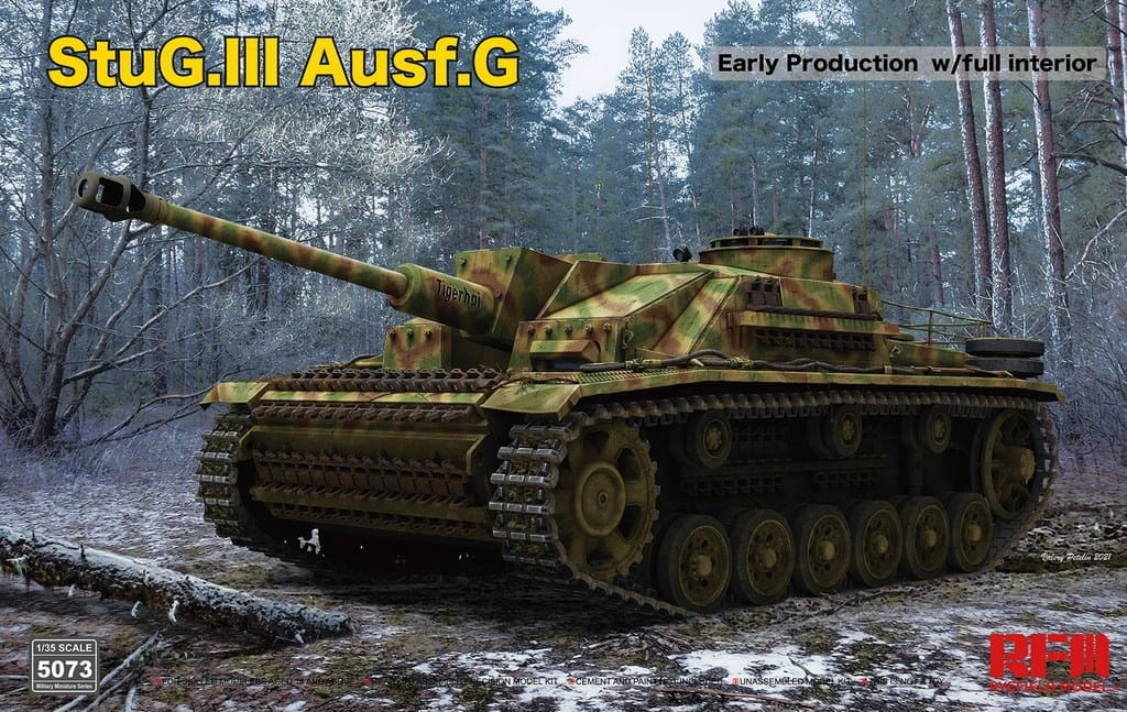 Zdjęcie główne produktu StuG III Ausf.G (Early Production) 1:35 Rye Field Model 5073