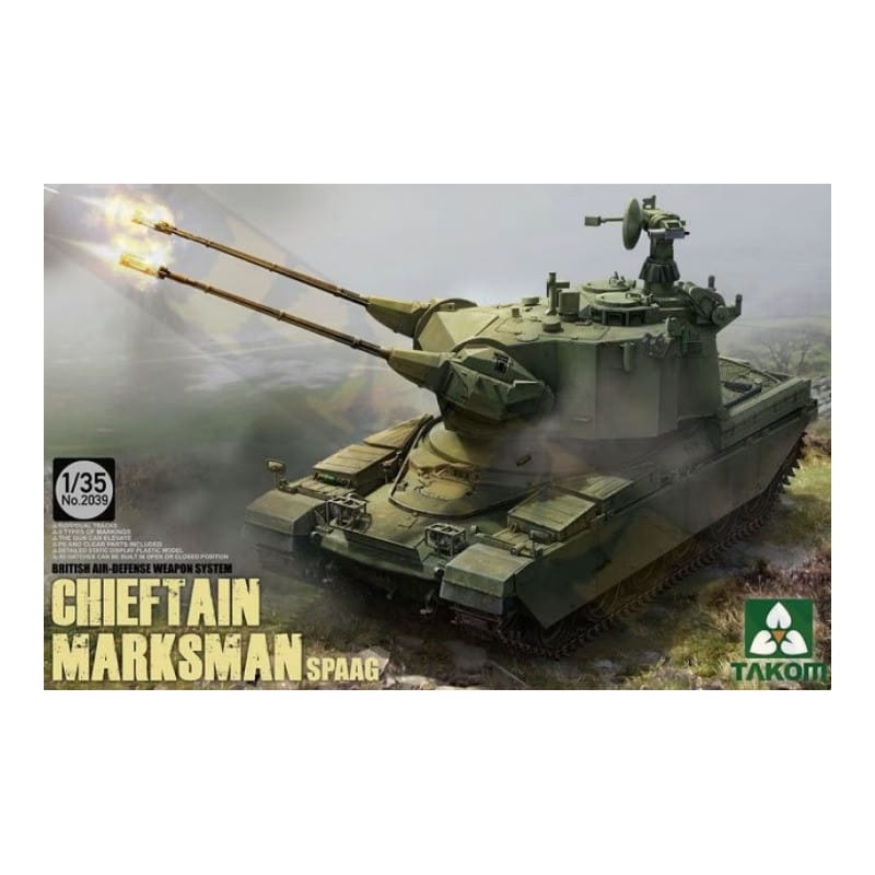 Zdjęcie główne produktu Chieftain Marksman (SPAAG) 1:35 Takom 2039