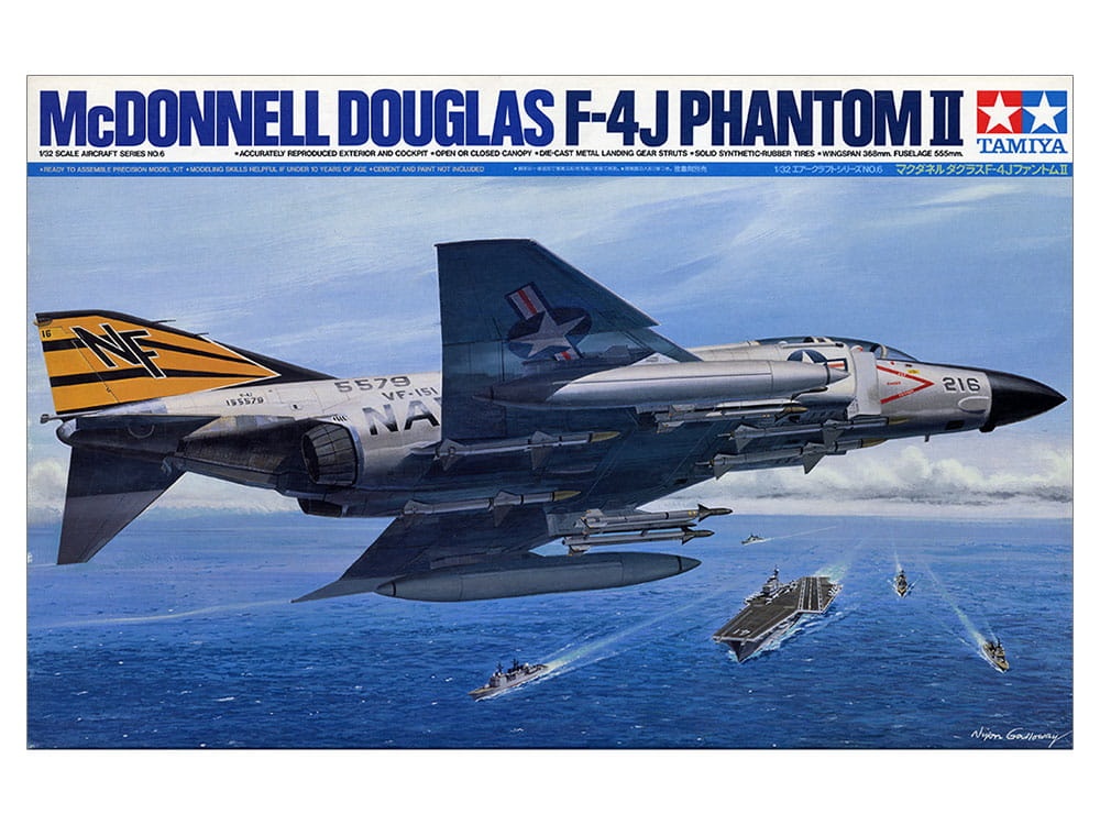 Zdjęcie główne produktu McDonnell Douglas F-4J Phantom II 1:32 Tamiya 60306