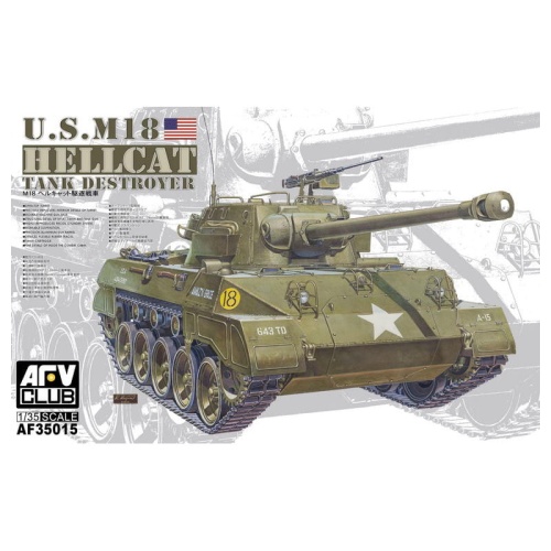 M18 Hellcat Tank Destroyer 1:35 AFV Club 35015