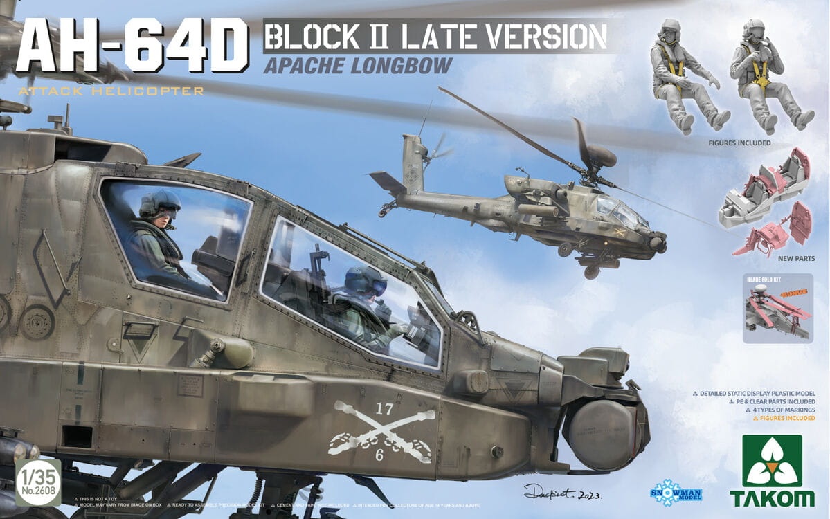 Zdjęcie główne produktu AH-64D Block II Late Version 1:35 Takom 2608