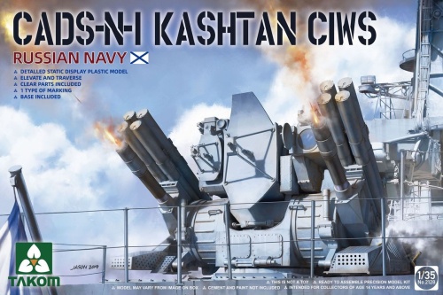 CADS-N-1 Kashtan CIWS Russian Navy 1:35 Takom 2128
