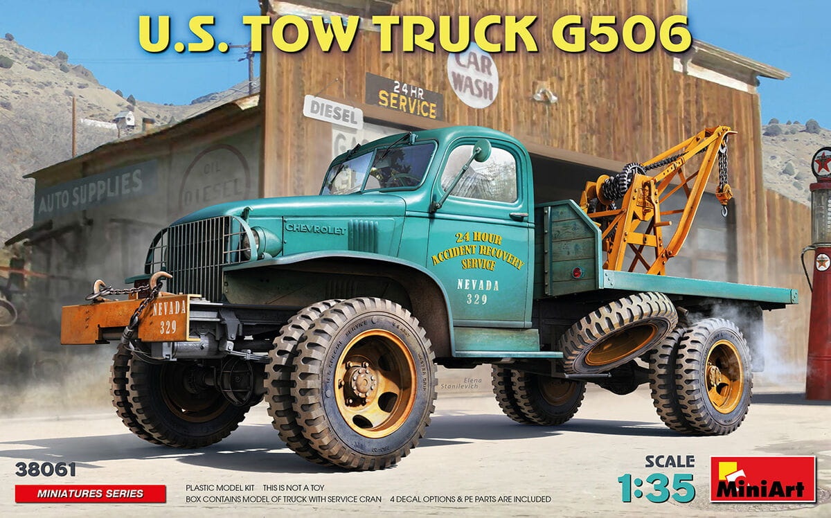 Zdjęcie główne produktu US Tow Truck G506 1:35 MiniArt 38061