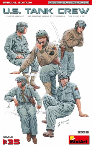 US Tank Crew Special Edition 1:35 MiniArt 35391