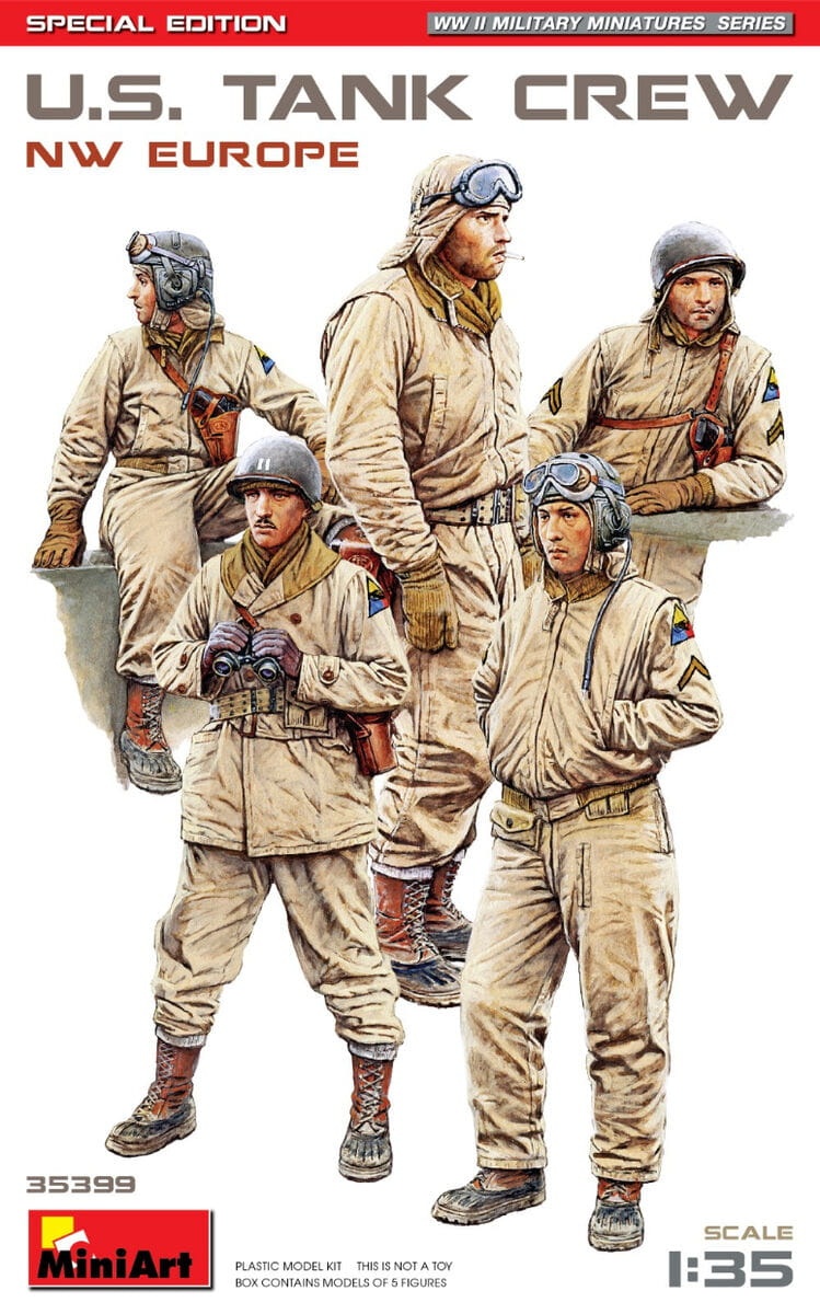 Zdjęcie główne produktu US Tank Crew NW Europe 1:35 MiniArt 35399