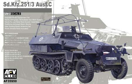 Sd.Kfz. 251/3 Ausf. C 1:35 AFV Club 35S50