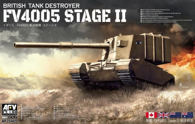 Zdjęcie główne produktu FV4005 Stage II British Tank Destroyer 1:35 AFV Club 35405