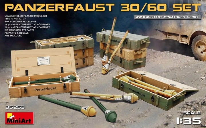 Zdjęcie główne produktu Panzerfaust 30/60 Set 1:35 MiniArt 35253