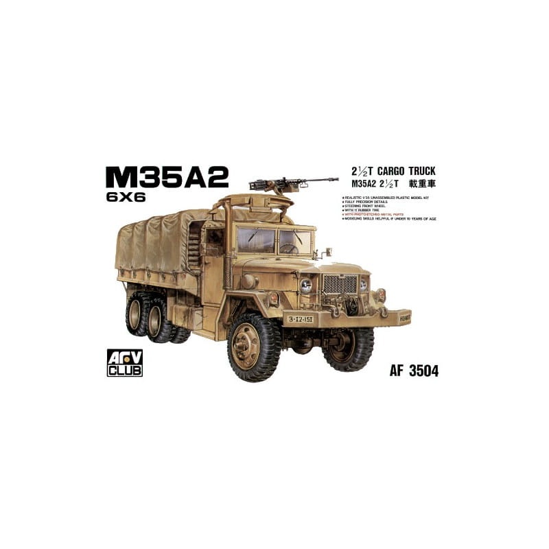 Zdjęcie główne produktu M35A2 6x6 Truck 1:35 AFV Club 35004