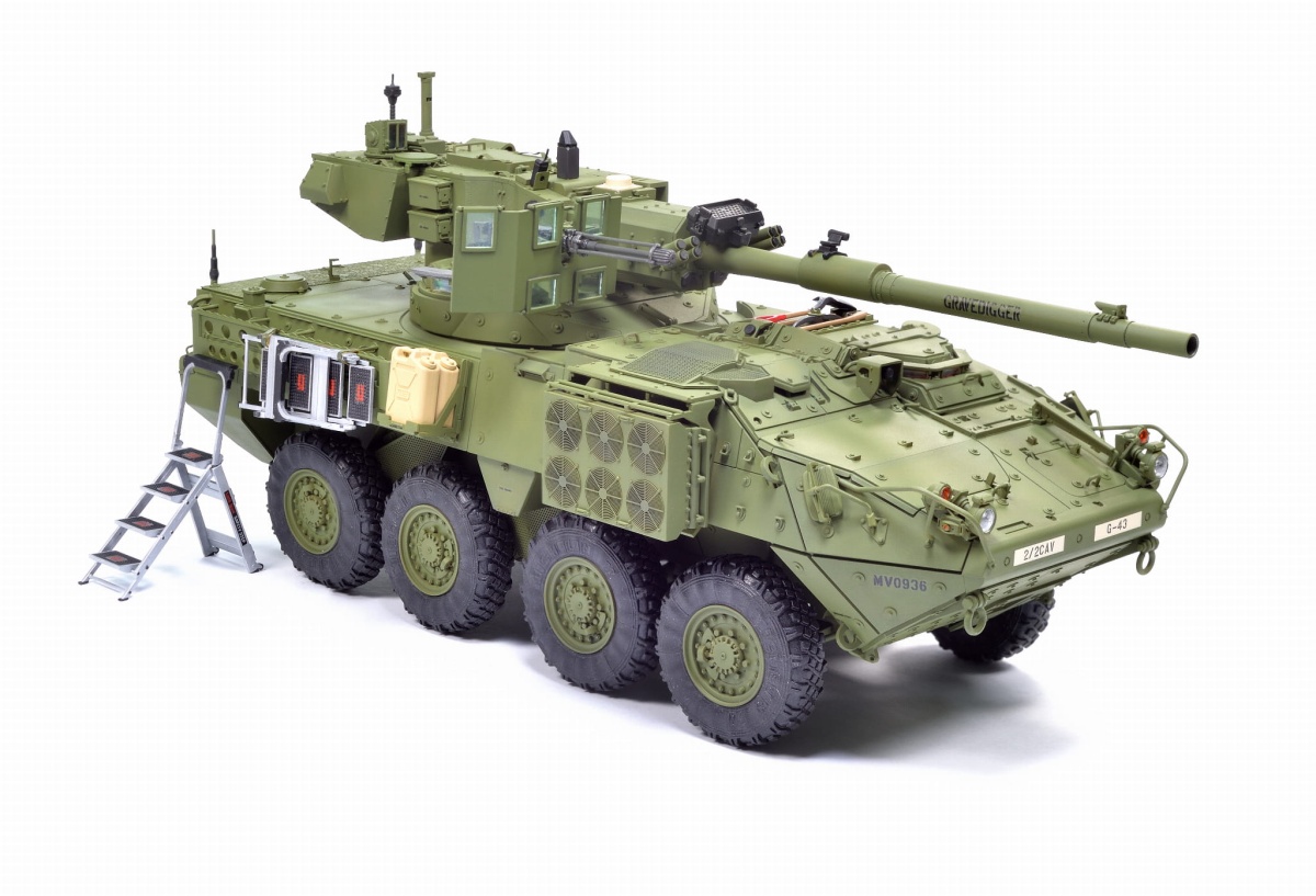 Zdjęcie dodatkowe produktu Stryker M1128 MGS (2010 Upgraded Version) 1:35 AFV Club 35370
